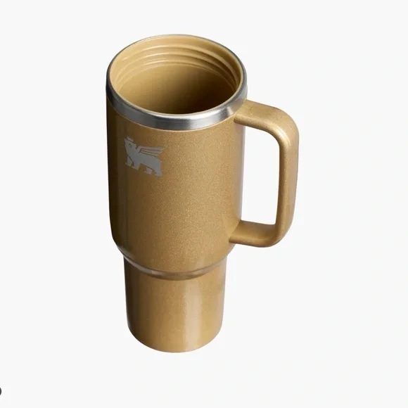 Stanley The Quencher H2.0 Tumbler Keychain in Gold NIB - Picture 6 of 8